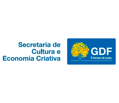Logomarca da Secretaria de Cultura e Economia Criativa.